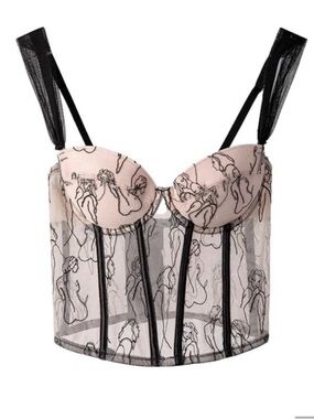 Topsfordays Venus Mesh Corset - size s